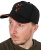 Kiltovka Fox Collection Baseball Cap Black & Orange