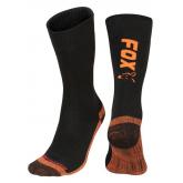 Ponožky Fox Thermolite long sock Black/Orange