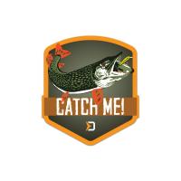 Rybsk samolepka Delphin CatchME! 9x8cm