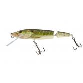 Wobler Salmo Pike Jointed - Real Pike Floating