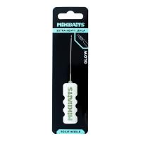 Mikbaits Boilie jehla Extra Heavy GLOW bl bez zobku svtc
