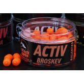 Boilies balanced activ Black Carp broskev