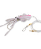 Nvazec Aquantic Octopus Leader Rig White Spotted Pink