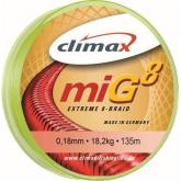 Šňůra Climax miG 8 Braid Olive SB 135m